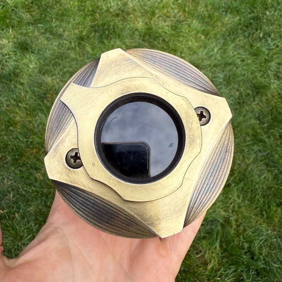 Vintage Private Eye Peep Hole Door Viewer Seeing Eye Security Viewer Gold USA. - Picture 5 of 11